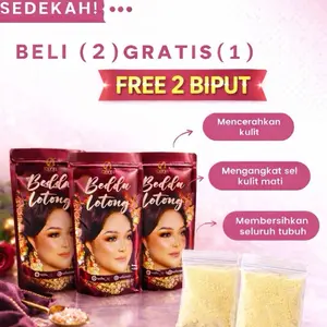 LULUR CIVEL LOVELYN NEW (BELI 1 GRATIS 2 LULUR + Free 2 Biput ) Mencerahkan Memutihkan