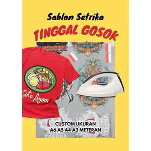 SABLON DTF Sablon full color Meteran Desain Suka2