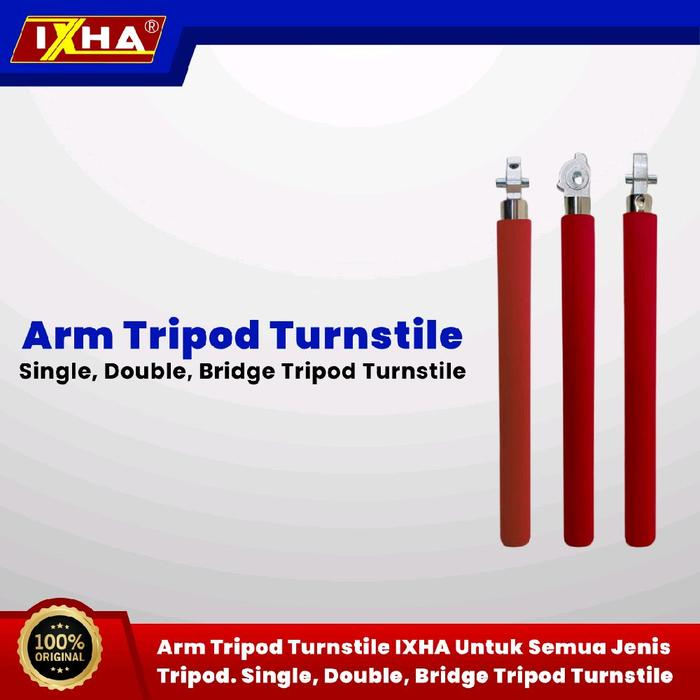 Gambar Arm Trpod Turnstile IXHA untuk semua jenis Bridge Tripod Turnstile , Vertical Single Tripod Turnstile dan Vertical Double Tripod Turnstile dari Barrier Gate ID Kota Bekasi Tokopedia