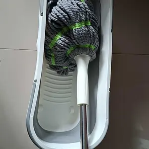 【LIVE EXCLUSIVE CECEKETARKETIR】BONBOX Budle Deals BCT3802+BCT5401 Alat Pel Lantai Putar Otomatis Magic Twist Mop Microfiber Sikat Pembersih Toilet Kamar Mandi 2 IN 1 Toilet Brush