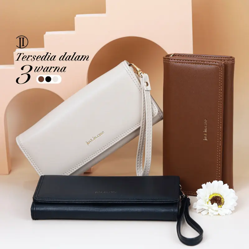 IZEEA Alice Vegan Long Wallet Dompet Panjang Minimalis Multifungsi Wanita Tahan Air 6