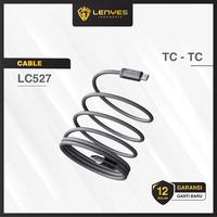 Gambar LENYES LC527 Kabel Data Fast Charging 27W 60W Magnetic Braided Data Cable Charger Nylon - Type C To Lightning dari LENYES INDONESIA Kota Administrasi Jakarta Pusat 3 Tokopedia