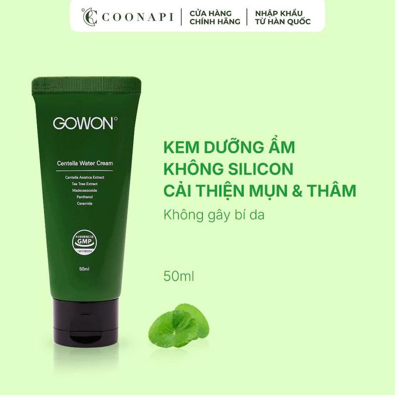 Kem Dưỡng Rau Má Gowon Centella Water Cream 50ml