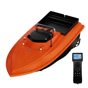 12V RC GPS Bait Boat 3 Meters/second 100 Fishing Spots 2.4G 500m Load 3KG Automatic Cruise Return Electromagnetic Control Valve
