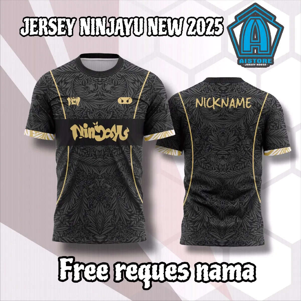 JERSEY NINJAYU NEW 2025 (BISA REQUEST NAMA)