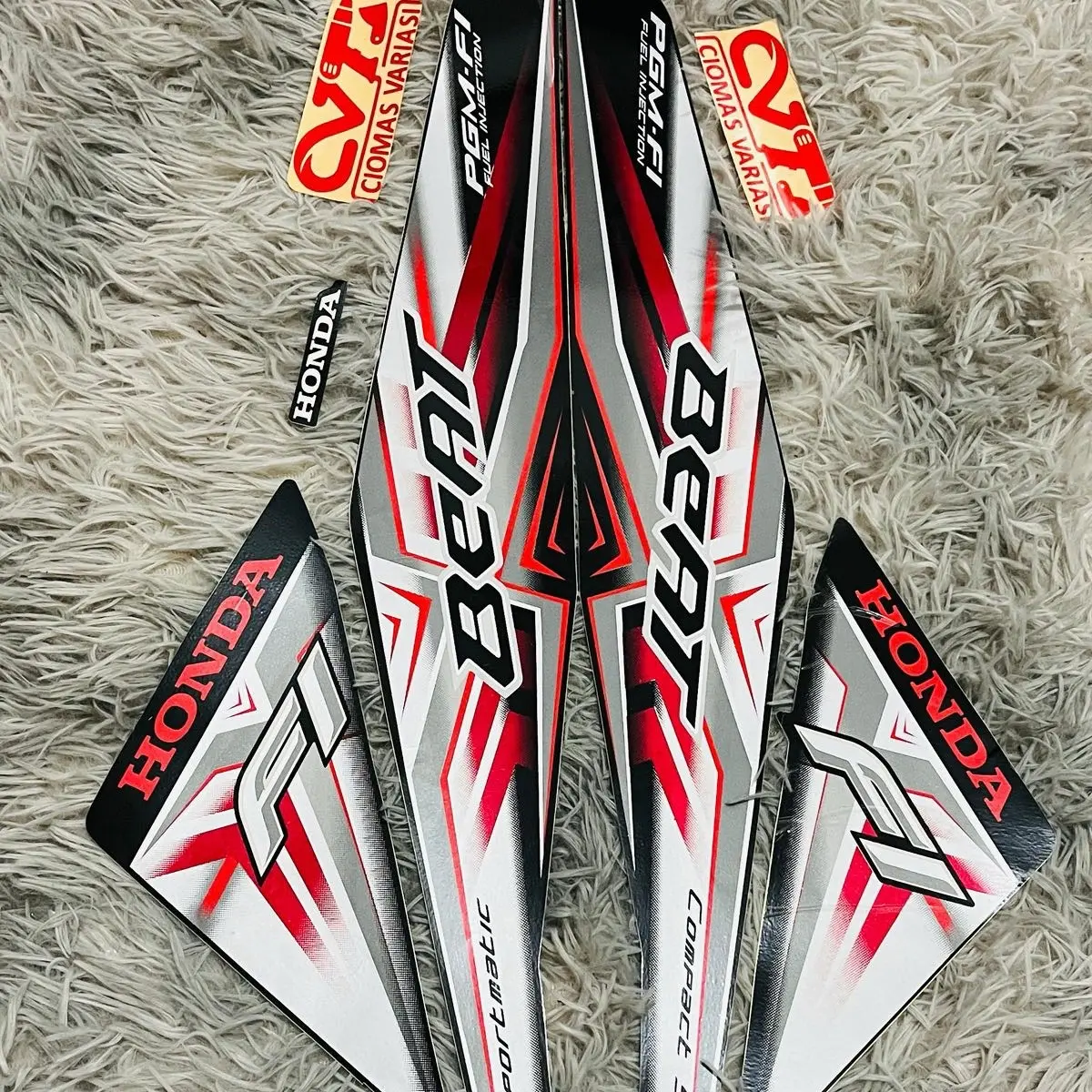 Stiker striping body motor beat fi 2015 Motorcycle
