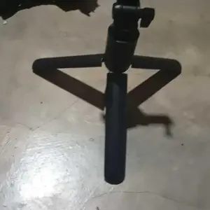 Tongsis Tripod Bluetooth dengan remote control Portable Flexible Selfie Stick Panjang Black