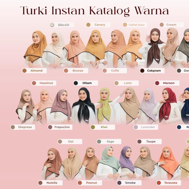 TURKY INSTAN UNA HIJAB ORIGINAL JERSEY PREMIUM 6