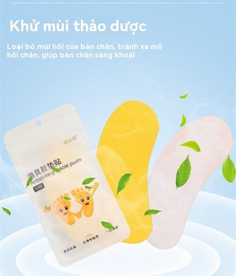 Product Introduction of 20 miếng dán!Miếng Dán Khử Mùi, Cầm Tay, Thơm, Miếng Dán Lót Giày 0