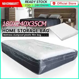 Plastik Khusus Bungkus Kasur ​Tebal Ukuran 150x240/180x240/200x240 Plastik Penutup Kasurtopads