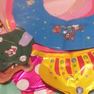 10pcs/30pcs/50pcs/Balon bando lucu/Labubu/Kuromi/Hewan kepala/(50pcs)Free pompa