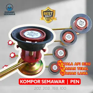 Gudang Semawar Kompor Gas Semawar Joss Nyala Api Biru Bahan Tebal