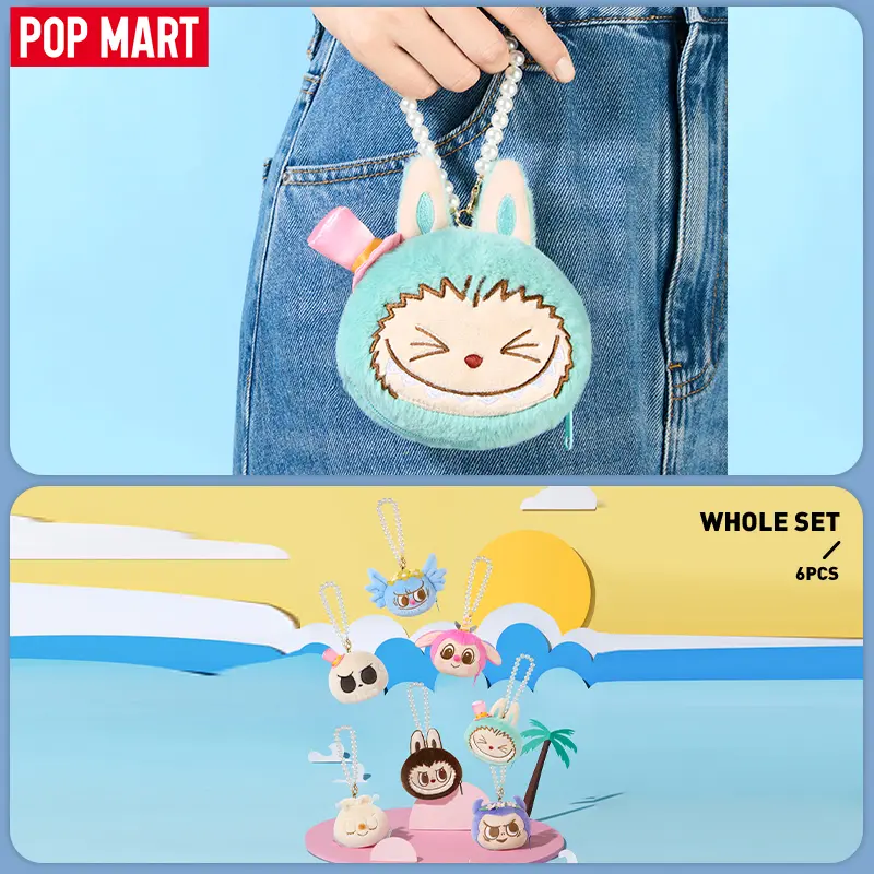 POP MART THE MONSTERS Party Series-Reversible Plush,Labubu Design Dolls