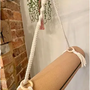 Strap matras yoga macrame, tali matras yoga macrame