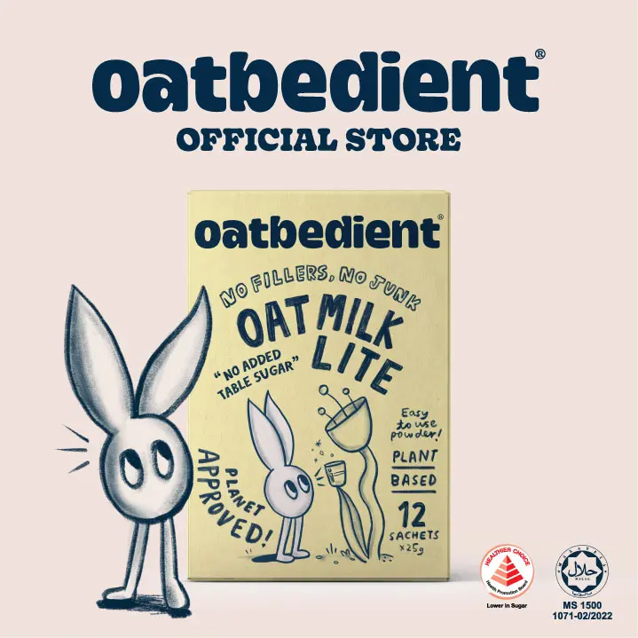 Oatbedient Oat Milk Lite (12 x 25g)