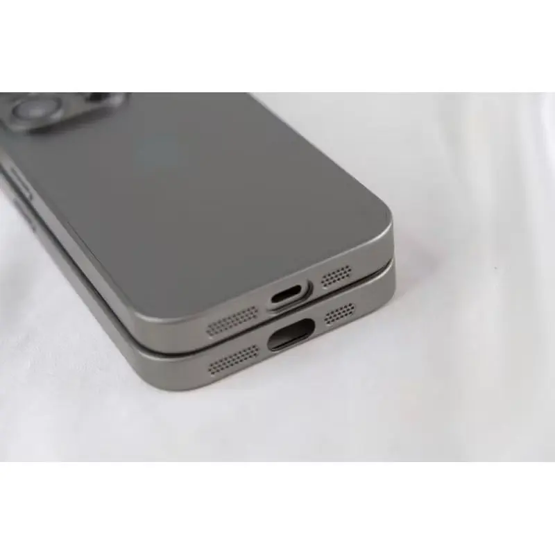 Titanium Premium Case Pro Luxury Case Iphone Compatible For IP 11 11pro 11promax 12 12pro 12promax 13 13pro 13promax 14 14pro 14promax 14plus 15 15pro 15promax 15plus 16 16pro 16promax 16plus Casing Pelindung Handphone Prosteel Natural Softcase 5