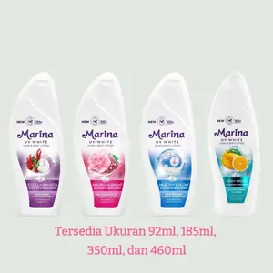 MARINA UV WHITE Hand and Body Lotion 460ml & 185ml  Lotion Handbody Mencerahkan