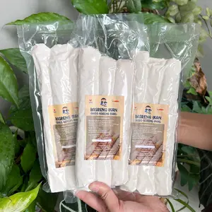 [3 Pack] Basren Lontong MINI + 3 Chili oil Sachet - Basreng Ikan/Ayam Berkualitas - Food