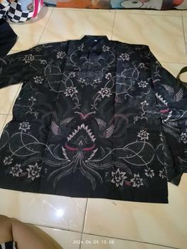 Product Review of kemeja batik katun  SLIMFIT BUNGA LASEM Ready Panjang Dan Pendek (Pilih Variasi) Ready Size Jumbo 5L LD 130 Max BB 130 Bahan Katun Halus Primisima Berlapis Furing Dan Jahitan Eksklusif from 𝗬**𝗶 1