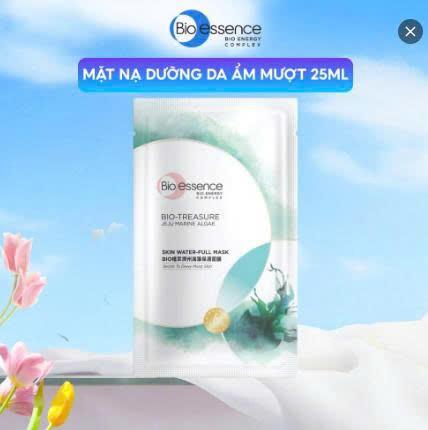 Mặt nạ dưỡng da ẩm mượt Bio-Essence Water-Full Mask Jeju 25ml