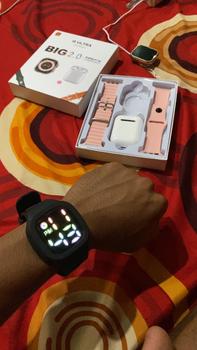 Product Review of [BELI 1 DAPAT 4] JAM SMARTWATCH I8ULLTTRA 2 TALI -TWS- JAM TANGAN FASHION - PELACAK KALORI - PELACAK DENYUT JANTUNG from I**😜 3