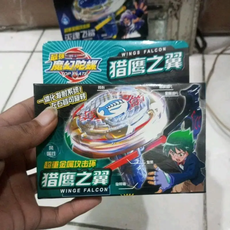 Mainan Gangsing besi beyblade dus anak tersedia 4 Varian Murah berkualitas 2002-6 Toys 3