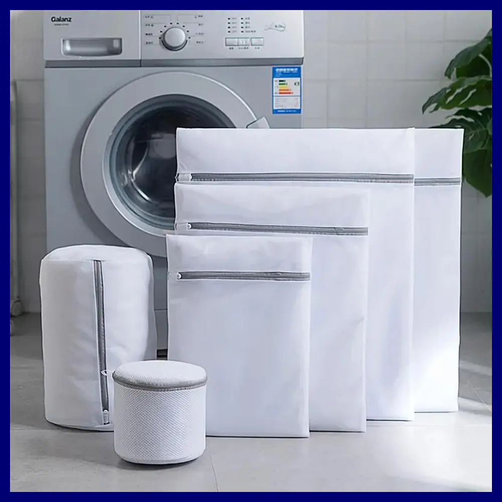 70g Thickened Fine Mesh Laundry Bag Thick Washing Clothes Care Washing Bag Net Bag Washing Care Bag Storage