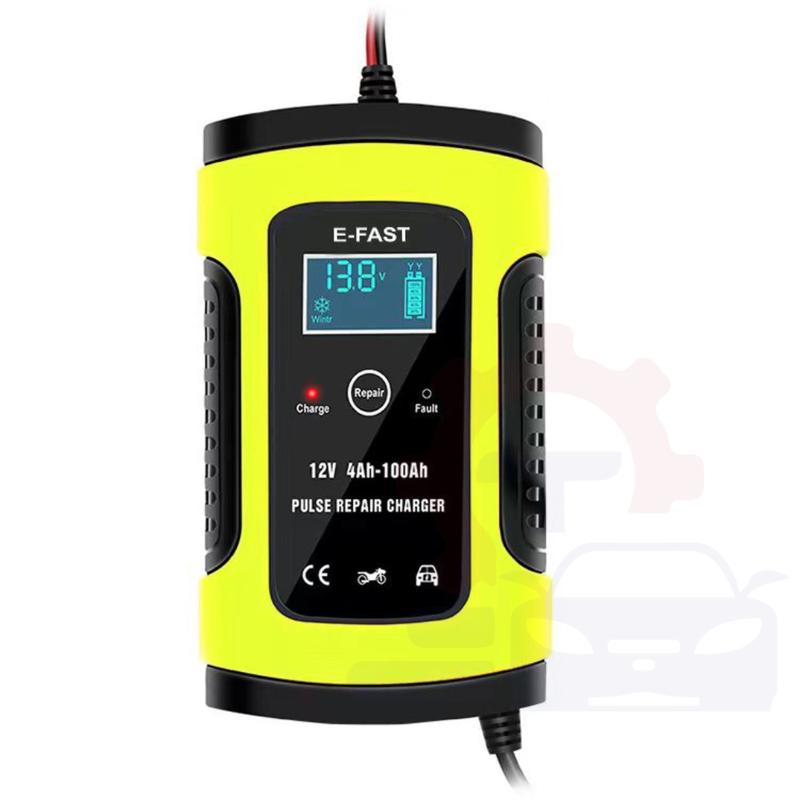 CODMáy Sạc Bình Ắc Quy 12V Tự Ngắt Khi Đầy 4Ah-100Ah| Bộ Sạc Ắc Quy Xe Máy Ô Tô…