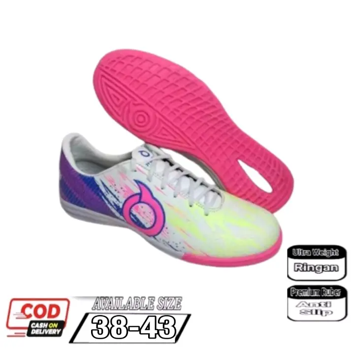 Legion Sepatu Futsal Enity Ungu Size 38-43 Ringan & Premium Kualitas Terjamin COD Tersedia Size 38-43 0