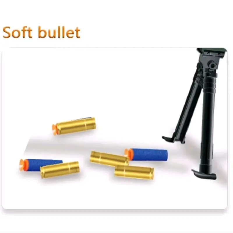 Tmtkids - Mainan Anak Pistol AWM Tembakan Peluru Lunak - Tembakan Pistol Nerf AWM Spons Mainan Anak- Tembakan pistol Nerf AWM kids Toys 3