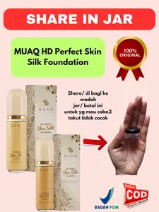SHARE IN JAR MUAQ High Definition Perfect Skin Silk Foundation