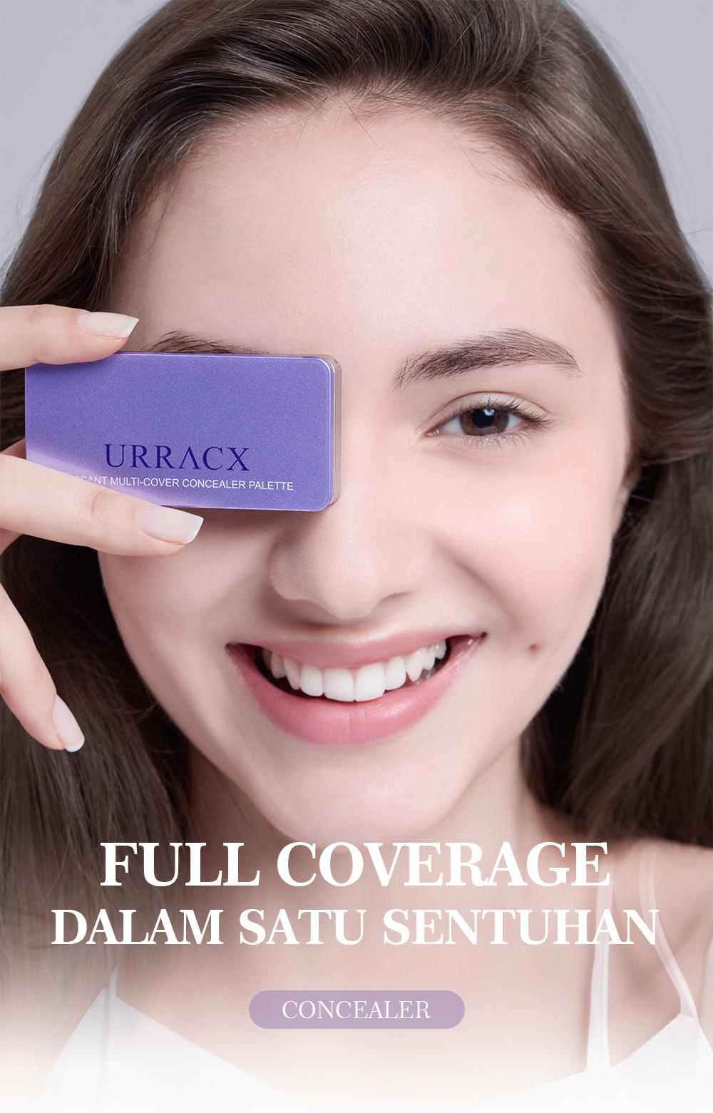 Urracx Concealer Palette Highlighter Contour 3 Warna--Concealer Urracx Concealer Palette Highlighter Contour 3 Warna--Concealer