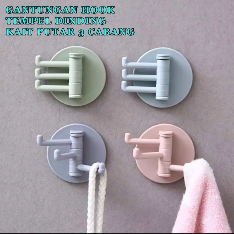 Gantungan Dinding kaki 3 / GANTUNGAN HOOK DINDING 0