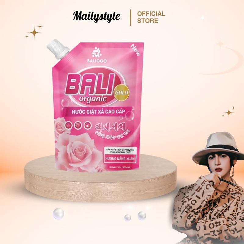 K80_ Nước Giặt Xả Cao Cấp Bali Gold Hương Nắng Xuân 3Kg