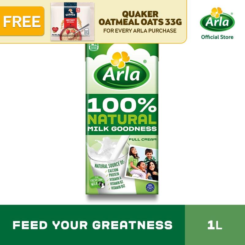 Arla Full Cream Milk 1L Carton - TikTok Shop Philippines