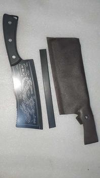 Product Review of 💕Super Discount💕 Japanese Style Kitchen Knives Original Kitchen Knives with Cover Stainless Steel Heavy Duty Forged Sharp Cooking Dragon Knives Japanese Thickening Bone-cutting Household Chef Knife from g**6 0