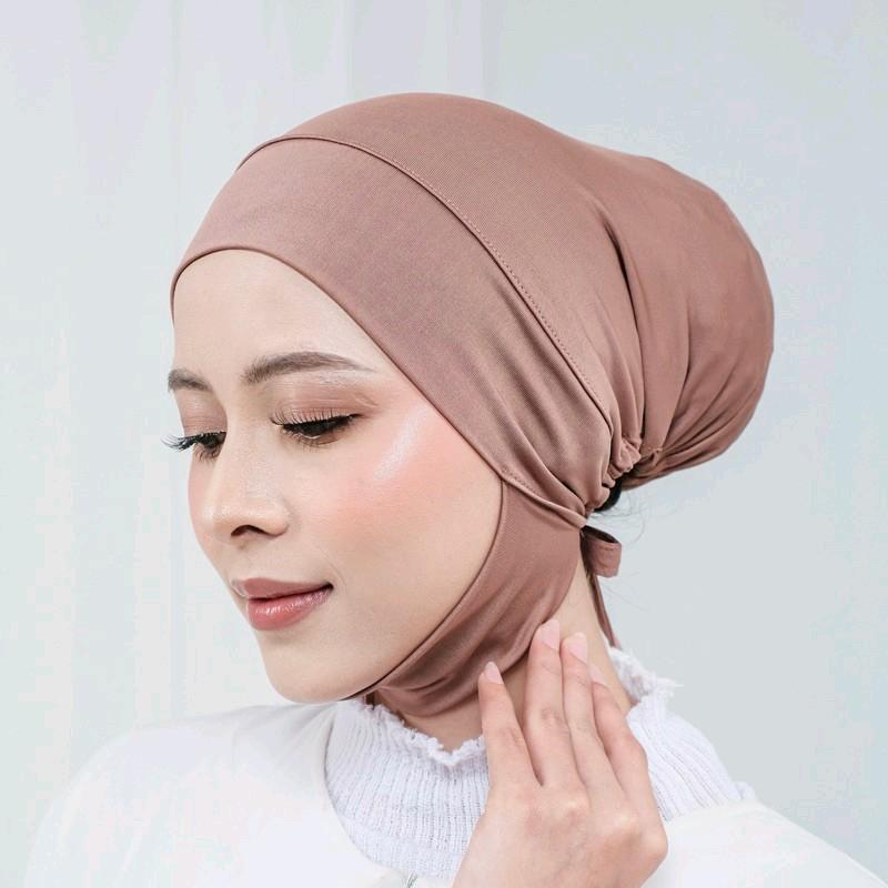 Paket Usaha Inner Dagu Tali Basic Turki - 10 Pcs 49 rb Ciput Arab - Instan, Jilbab, Dalaman, Kerudung 8