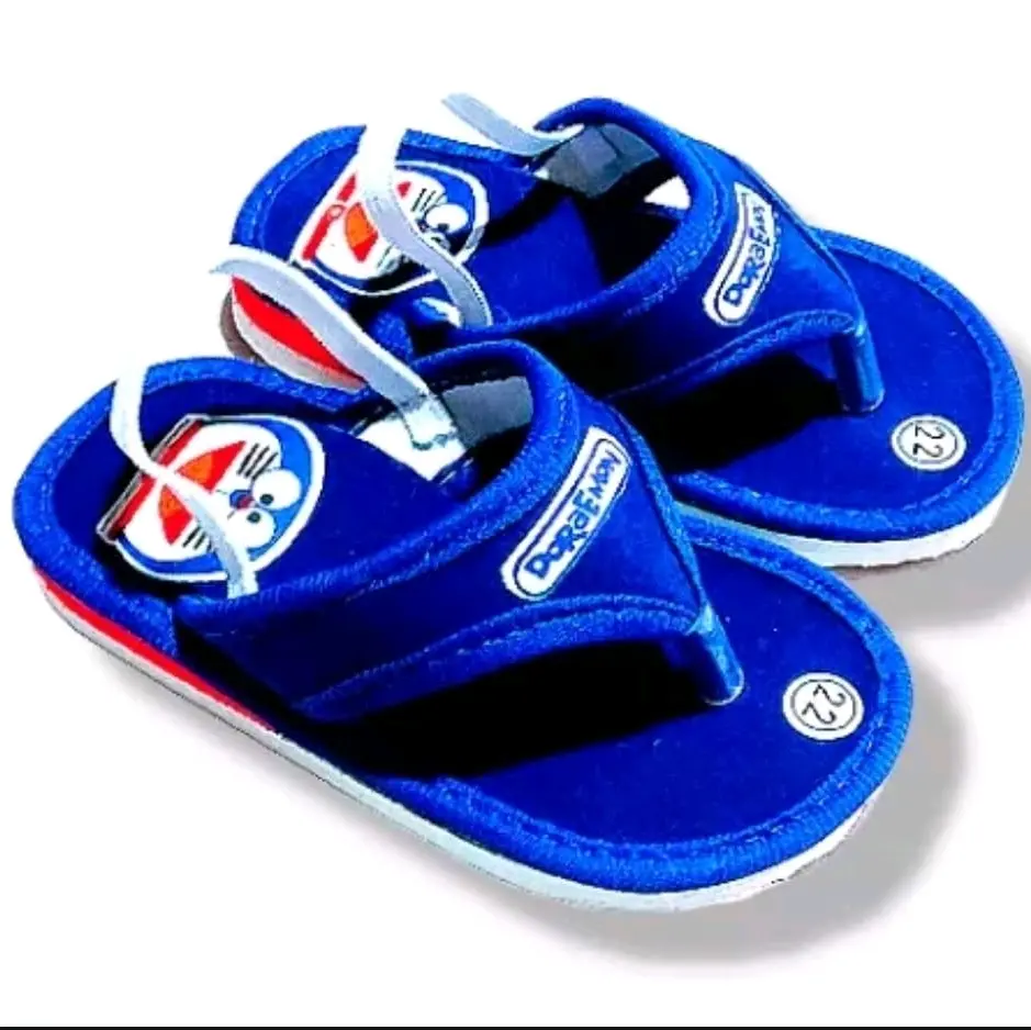 Baby Doraemon Bunyi Cit cit Sandal Bayi Laki-laki Perempuan Fashion Anak