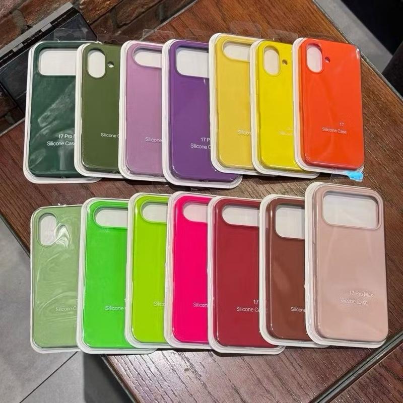 สำหรับ i17pro i17promax เคสกำมะหยี่ สีพื้น ลบรอยปากกาได้ เคสส่งจากไทย สำหรับ ไอโฟน polkadot case เคส