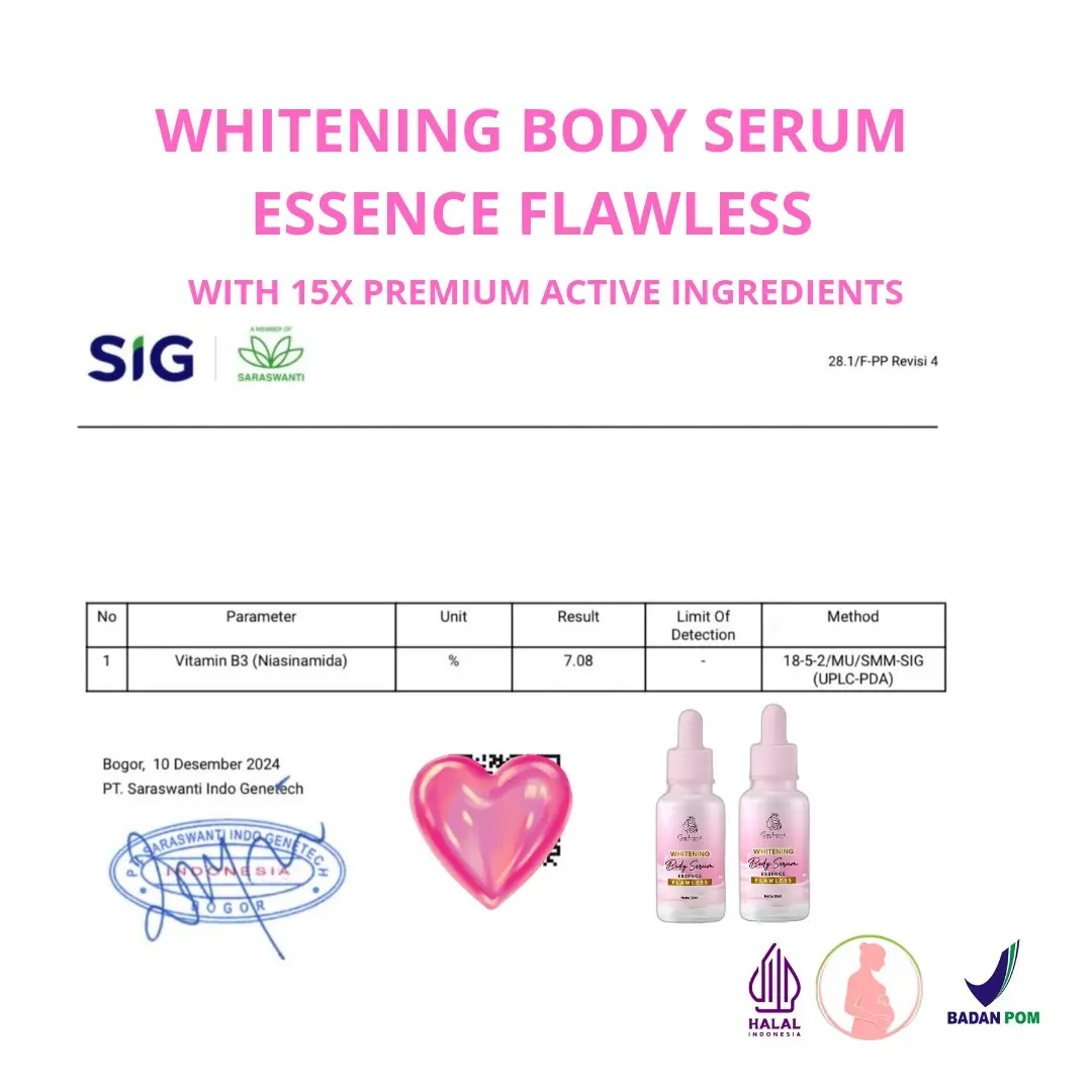 WHITENING Body Serum ESSENCE FLAWLESS