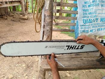 Product Review of 36 inches guide bar for chains.a.w from c**v 2