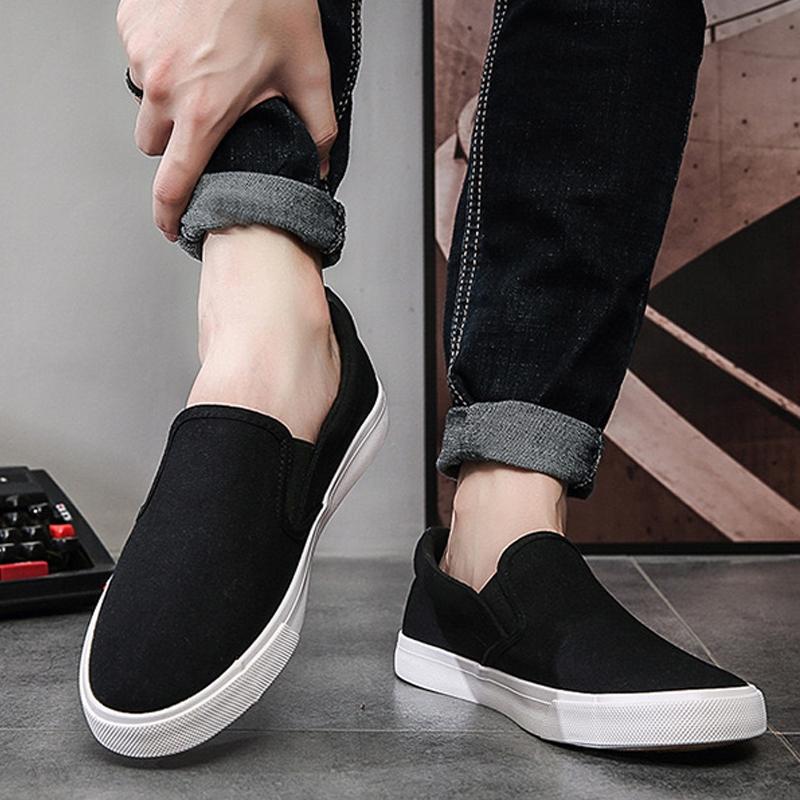 TIMUGA Sepatu Slip On Pria Kerja Sepatu Kantor Slop Pria Sepatu Cowok Slop Kasual Fashion KSC406 4