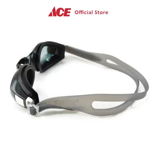 Ace Eyeline 18X4.6X3.8 cm Conquest Kacamata Renang - Abu Abu Smoke Safety Swimming Goggles Peralatan Renang Perlengkapan Menyelam Pelindung Mata Renang 0