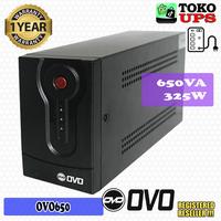 Gambar UPS 650VA 325W Paling Murah OVO 650VA 325W AVR Auto Restart Simulated Sinewave Genarator Compatible dari TokoUPS Kota Administrasi Jakarta Pusat 2 Tokopedia