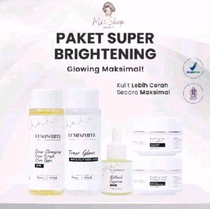 LUMIWHITE - 1 PAKET SUPER BRIGHTENING SERIES 1