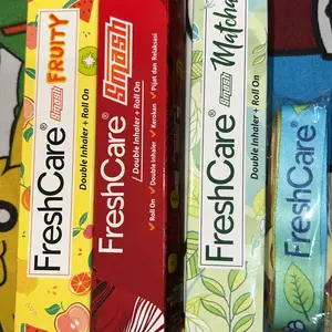 FreshCare Smash Fruity - Double Inhaler+Kerokan+Roll On+Pijat dan Relaksasi