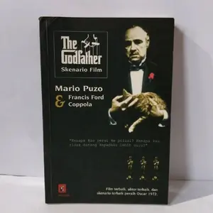 ORIGINAL BUKU THE GODFATHER SKENARIO FILM oleh Mario Puzo & Francis Ford Coppola Edisi Terbaik