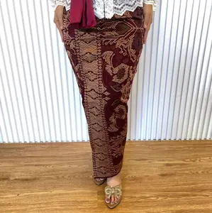 Kamen Bordir Songket Gold Lasem Motif Karisa