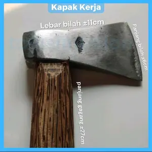 Kampak Kapak kerja / Kampak Kapak Bilah Bambu Kuat Tajam Kokoh