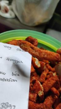 Product Review of (ANL) Basreng 1KG pedas daun jeruk from a**y 2